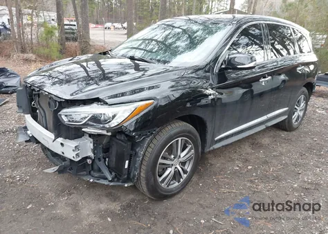 2020 Infiniti Qx60 Pure Awd z USA, uszkodzony, nr VIN 5N1DL0MM9LC524168